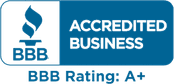 BBB Accredited Business, Rating A+